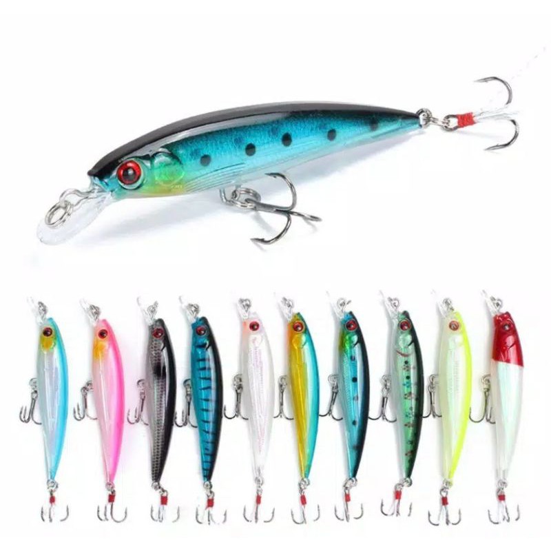 Minow Casting Fishing Lure 8,5cm-7.2g