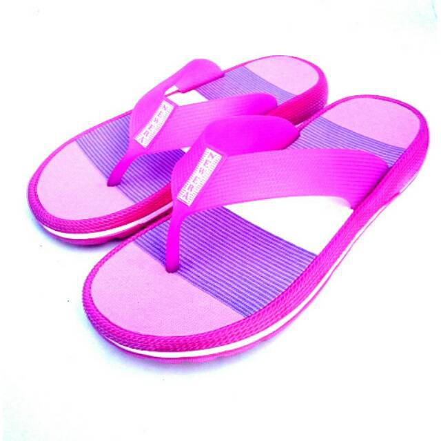 Sandal Jepit Wanita New Era Profound LBE 9005 Motif Pelangi