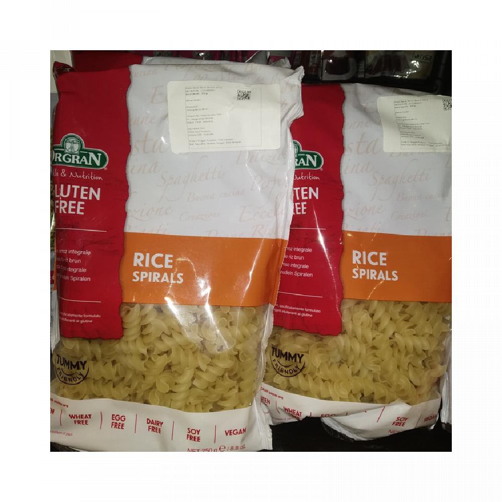 

Rice dan corn macaroni pasta 250g
