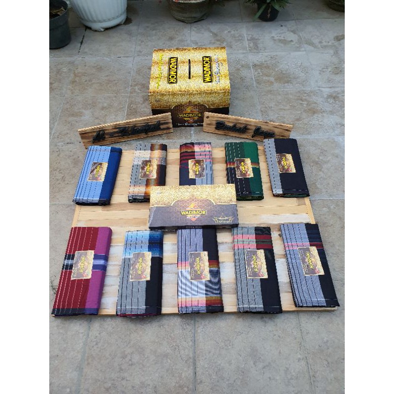 SARUNG WADIMOR MOTIF PADANG (BISA PILIH WARNA)