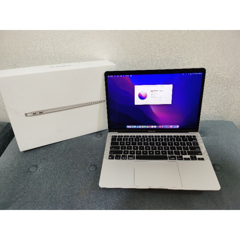 Macbook air M1 2020 second original fullset mulus [ bisa gosend ]