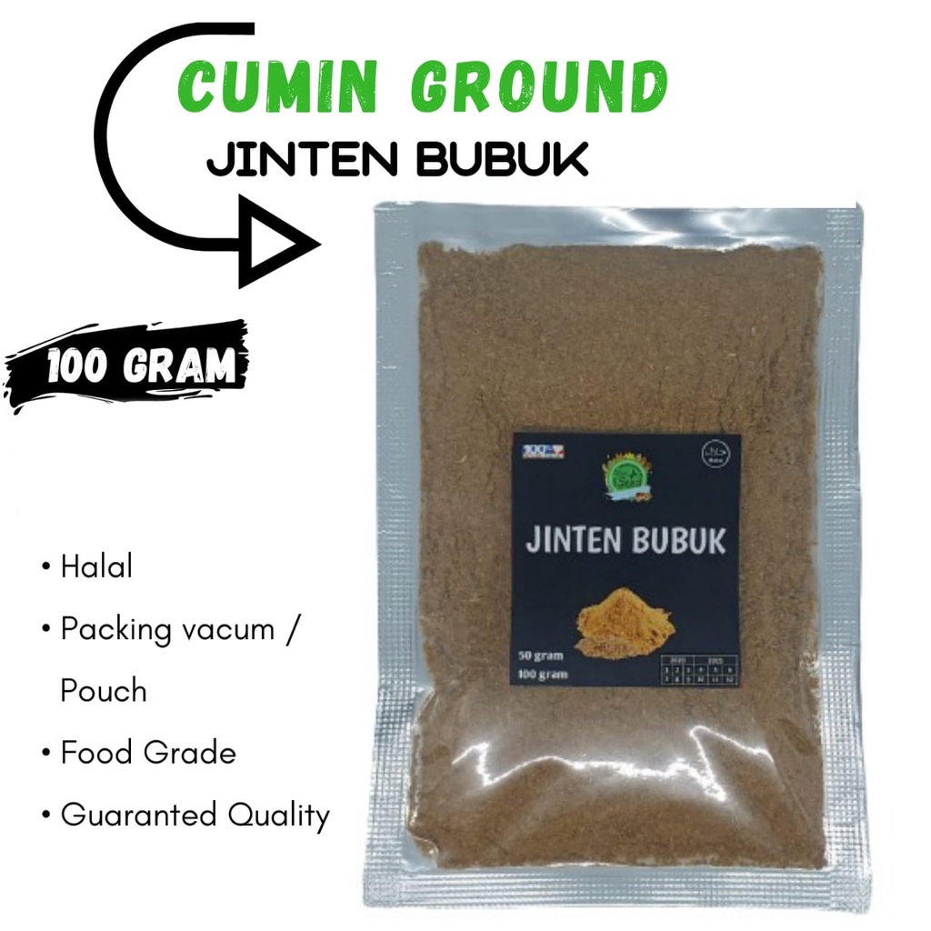 

Jinten Bubuk Murni Jintan Bubuk 100 Gram