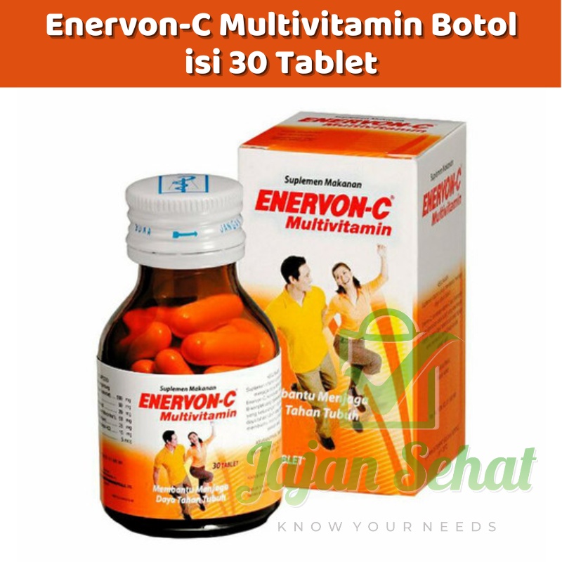 Enervon-C Multivitamin Botol isi 30 Tablet