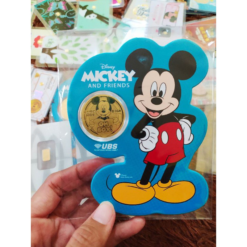 ubs disney mickey 0,1gr xtra