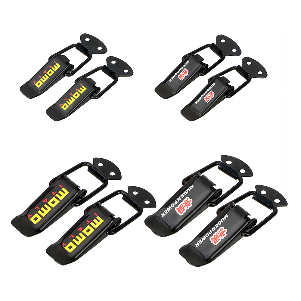 Lanfy 2 Pcs Klip Pengait Bumper Kap Mobil Truk Quick Release