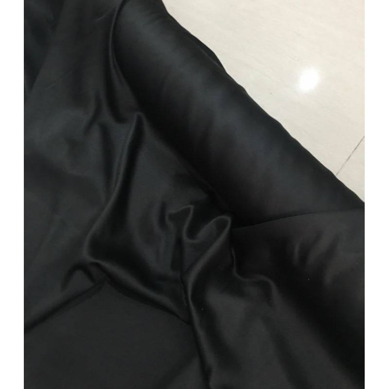 Kain Satin Velvet Premium Background Backdrop Foto Studio Warna Hitam Black