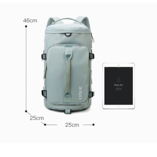 Korean 3 Ways Trending Bag / Tas Gym/ Tas Travel/ Backpack/ Tube Bag