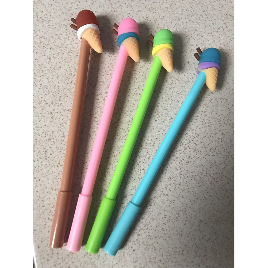 

NEW. PEN KARAKTER MURAH ES KRIM / ICE CREAM / PEN GEL LUCU / PEN MURAH