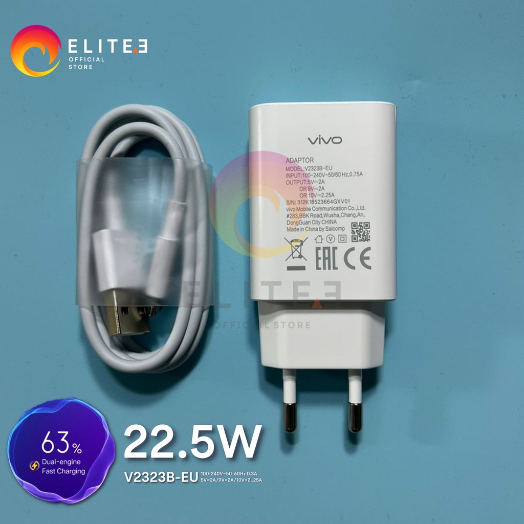 ELITEE CHARGER VIVO TYPE C ORIGINAL FAST CHARGING