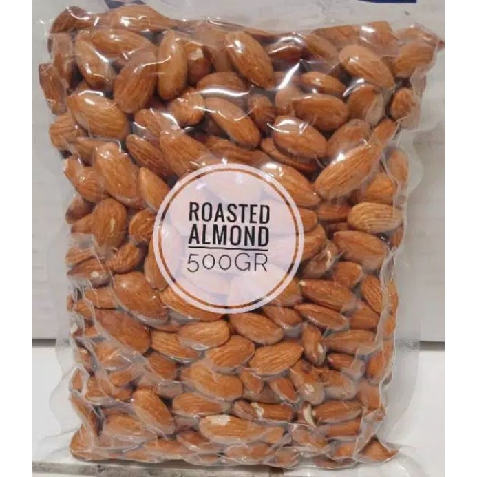 

CEMILAN SEHAT DENGAN KACANG ALMOND ROASTED 500 GRAM