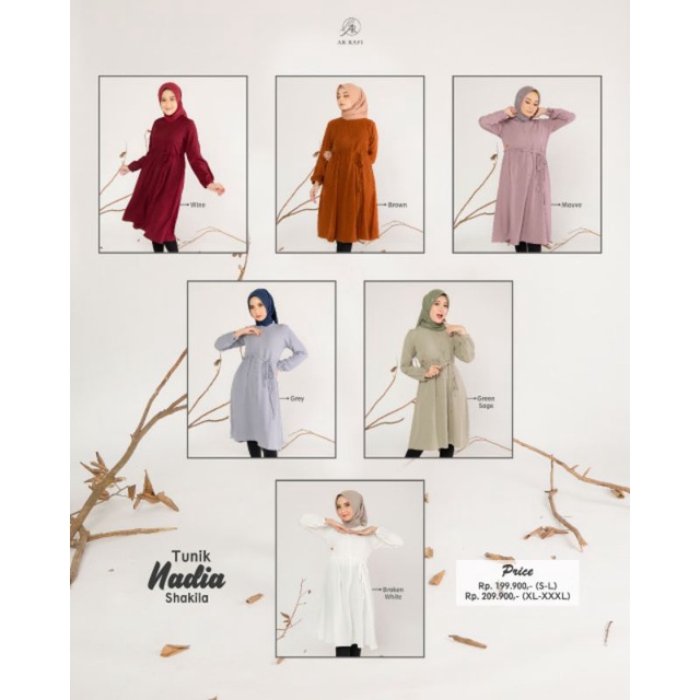 Nadia Tunik by ArRafi New