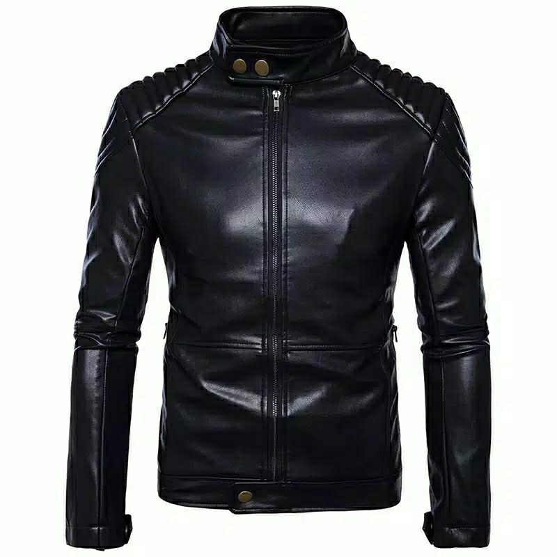 JAKET KULIT MOTOR PRIA/JAKET KEREN/JAKET SEMI PRIA