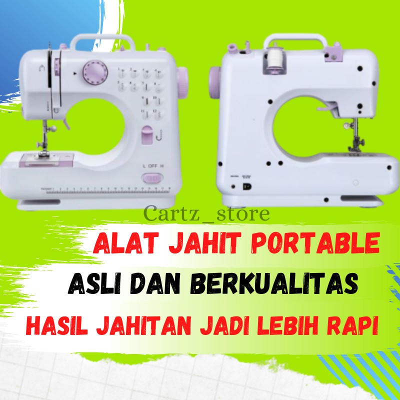 Mesin Jahit Portable Peralatan Menjahit 505 12 Pola  