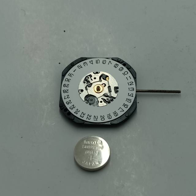 Mesin jam tangan epson vx 42 ORIGINAL tanggal bawah tanggal samping