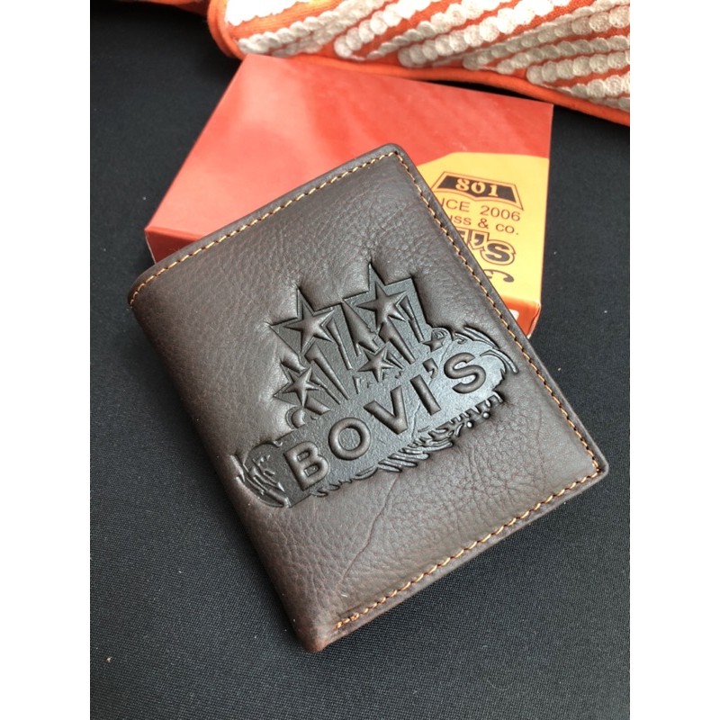 DOMPET KULIT ASLI MODEL LIPAT BUKU BAHAN ANTI MELOTOK