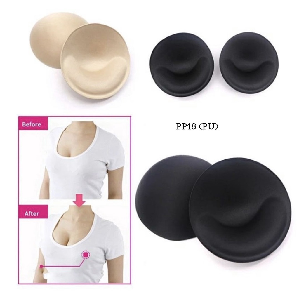 [SIAP KIRIM] BRA CUP PENGGANTI BH SPON BUSA PUSH UP SPONGE PAD TEBAL BAWAH INSERT PP18B