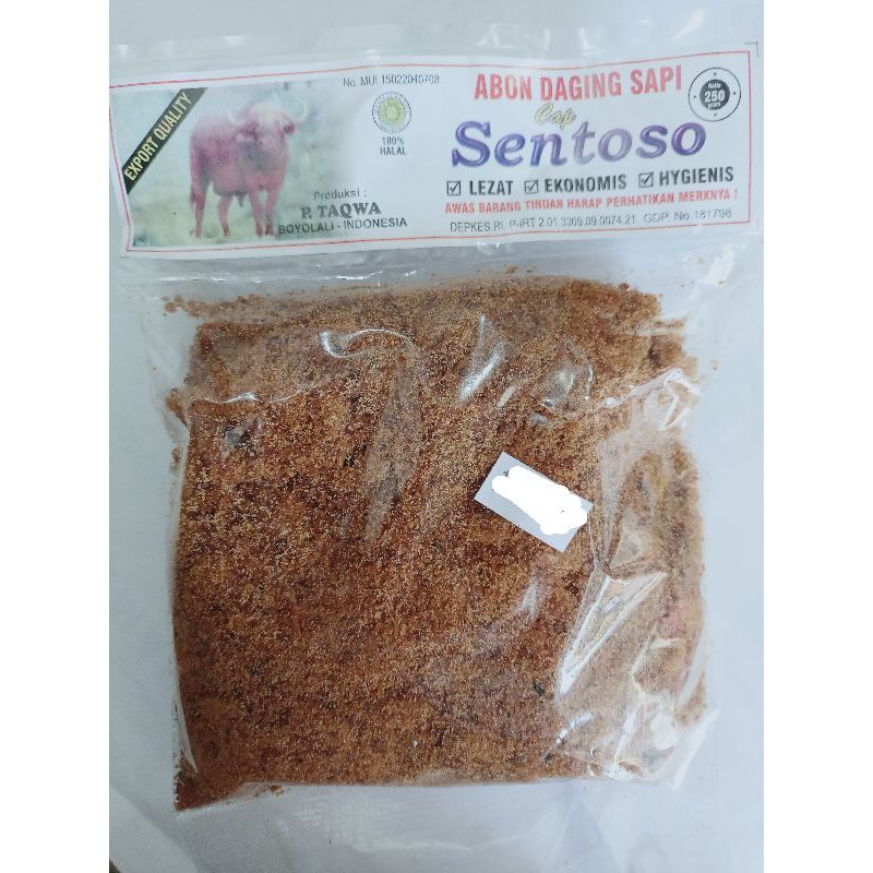 

Abon sapi sentosa 250g