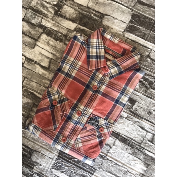 KEMEJA CEWE SUPERDRY SECOND ORIGINAL