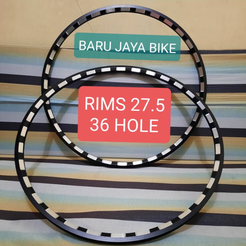 RIMS EXOTIC 27.5 INCH 36 HOLE ALOY velg RIM 27.5 INCH harga 1pasang