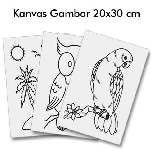 

Kanvas Lukis Gambar 20x30cm