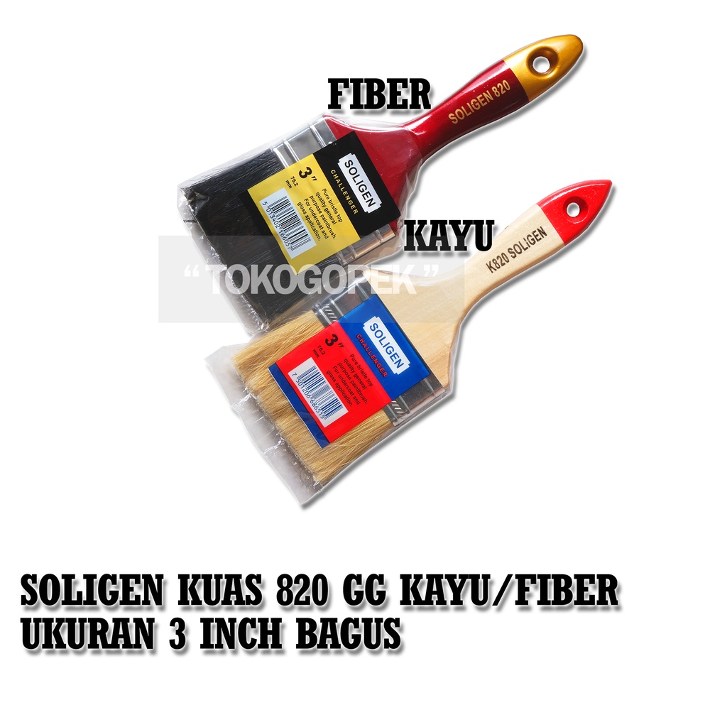 KUAS SOLIGEN 820 1inch / 1.5inch / 2inch / 2.5inch / 3inch / 4inch