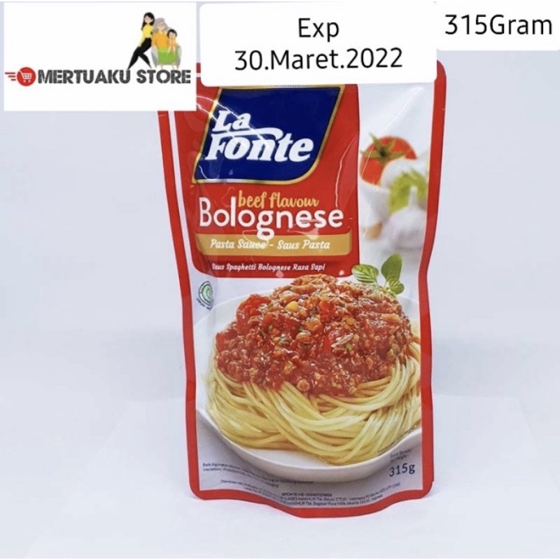 

LA FONTE Beef Flavour Bolognese Pasta Sauce (Saus Pasta)