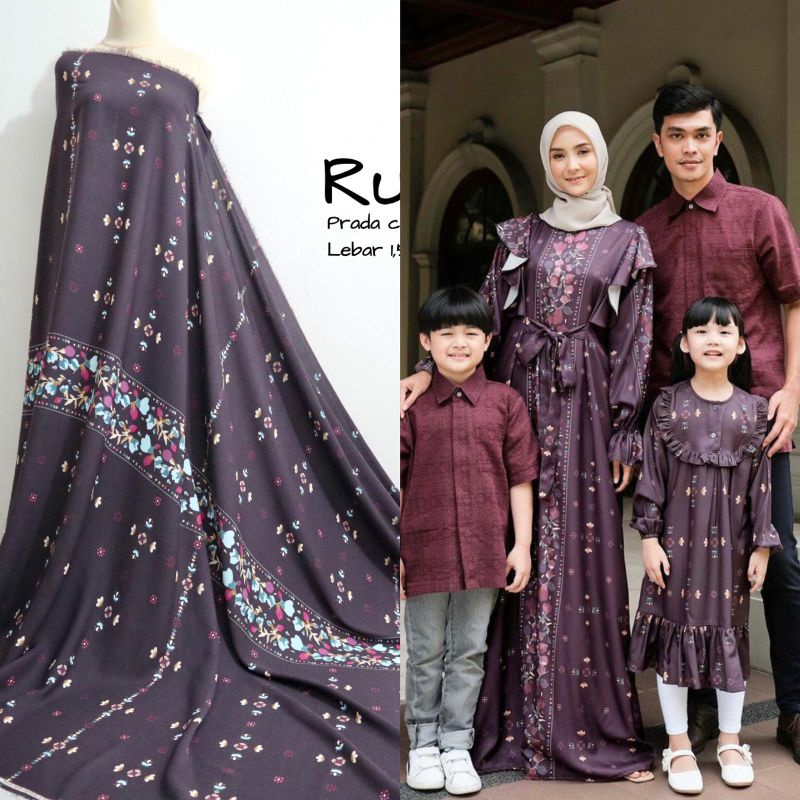 Kain Meteran Murah | copy motif vanilla hijab | kain motif terbaru