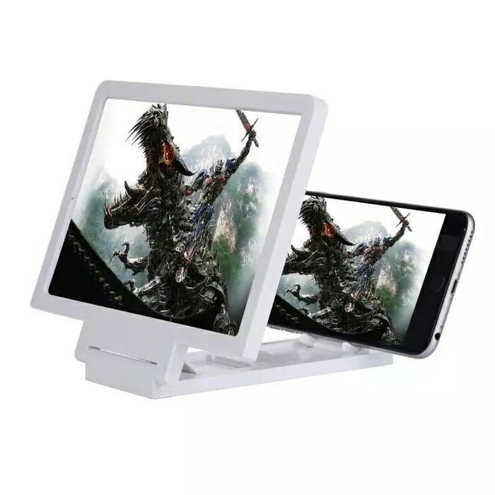 3D Enlarged Screen Mobile Smart Phone Kaca Pembesar  f1 Layar Handphone HP