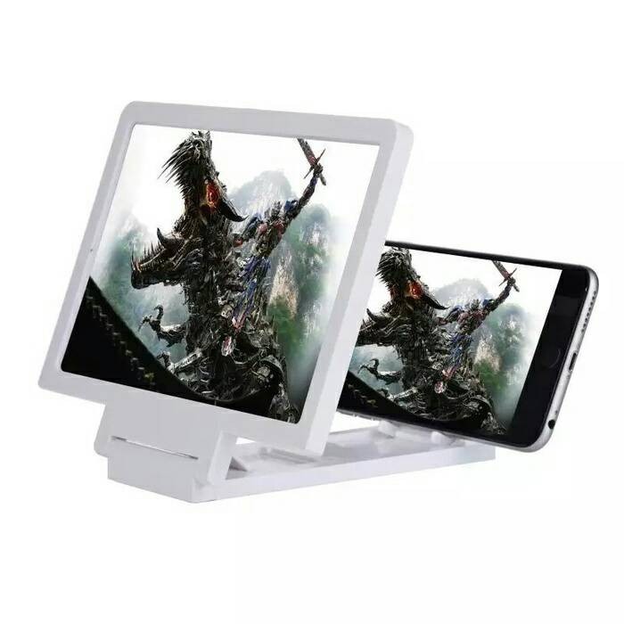 Kaca Pembesar f1 Layar Handphone HP / 3D Enlarged Screen Mobile Smart Phone Kaca