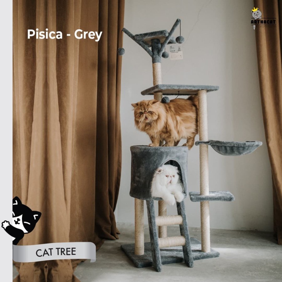 Garukan Cat Tree Pisica - Rumah Kucing Arthacat