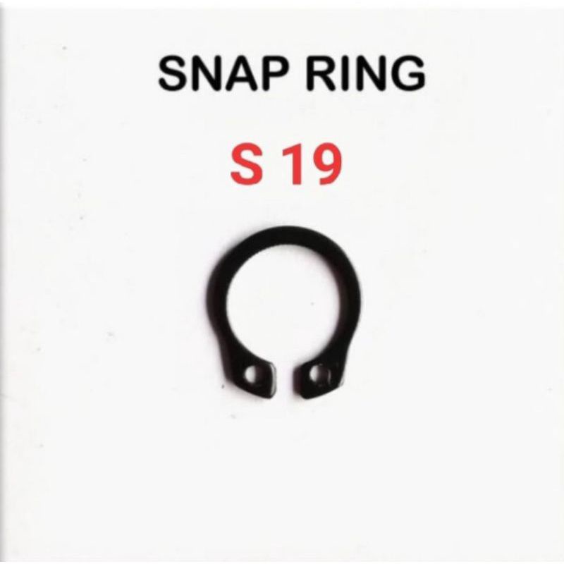 Snap Ring Gear Depan Yamaha SNAPRING S19 termurah