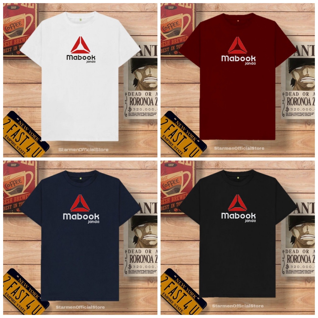 Kaos Distro Unisex MABOOK Katun Combed 30s / sablon polyflex /polyflex premium / Pakaian Pria Wanita Atasan Cowok Cewek /kaos kekinian / kaos viral / tshirt tumbrl tee basic /SIZE M , L , XL , XXL / kaus oblong oversize kaos murah best seller ready