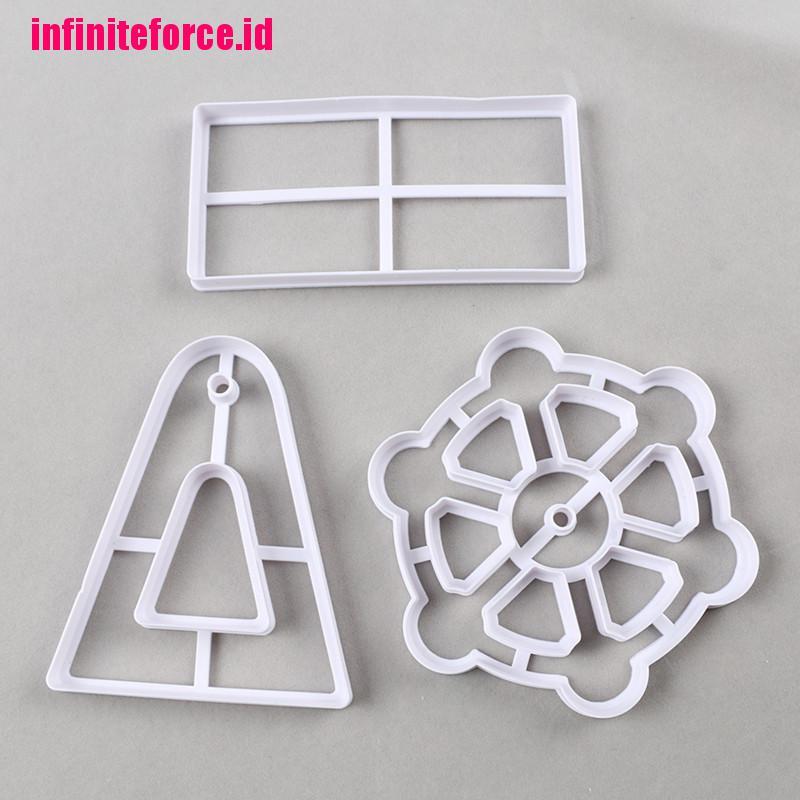 Ferris Wheel 3D Fondant Mold Cutter Cake Cookie Sugarcraft Decor Mould