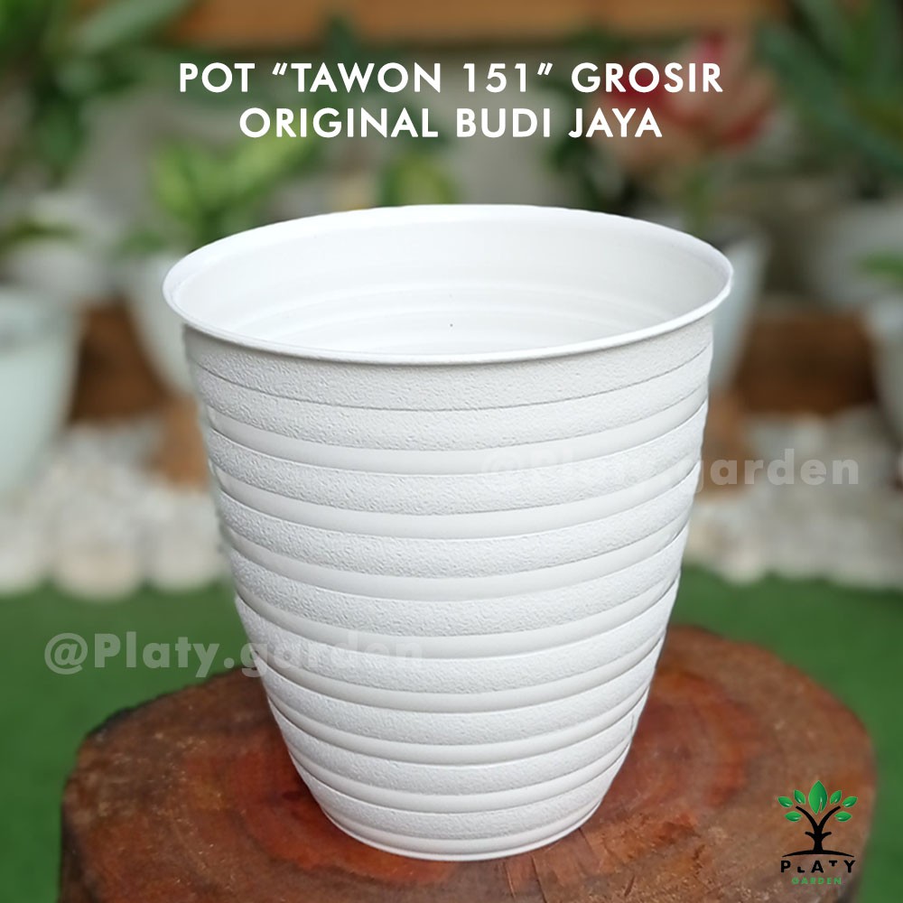 Pot Tawon Original 15 cm Tinggi | Pot Tanaman Hias Merk Tawon Budi Jaya