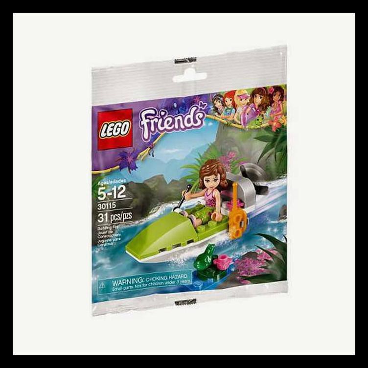 Lego Friends 30115 Jungle Boat Terlengkap