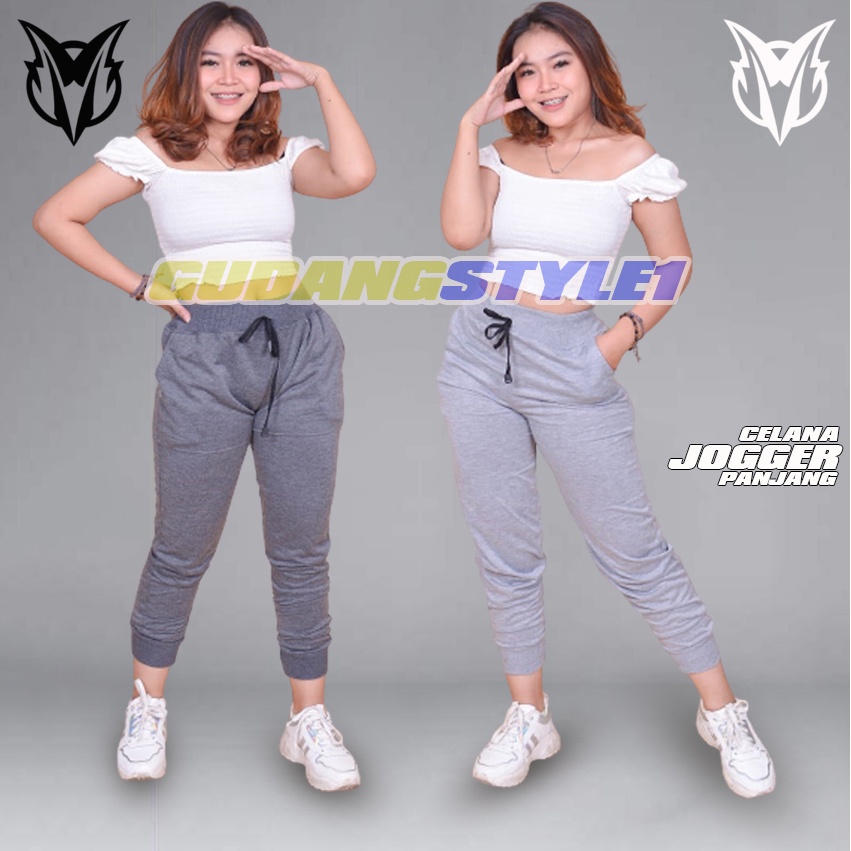 CELANA OLAHRAGA WANITA//TRAINING CEWEK//HIGH QUALITY HARGA EKONOMIS ADEM JOGGER WANITA Celana Trening Celana senam wanita panjang sz M L XL XXL celana olahraga cutbray gym fitness yoga zumba aerobik