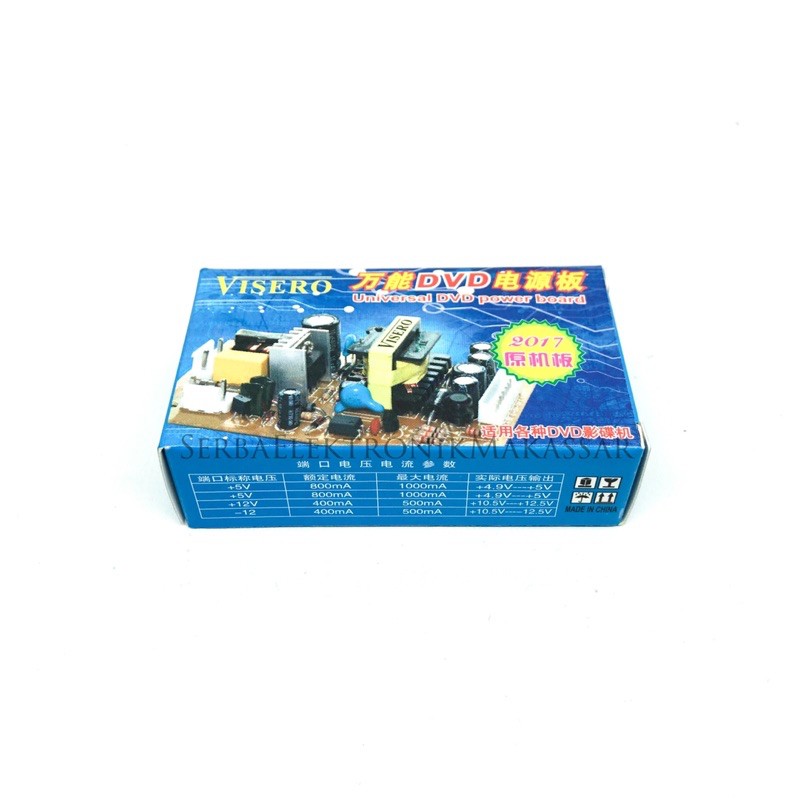 Regulator Switching Power Supply DVD Universal Power Board Visero