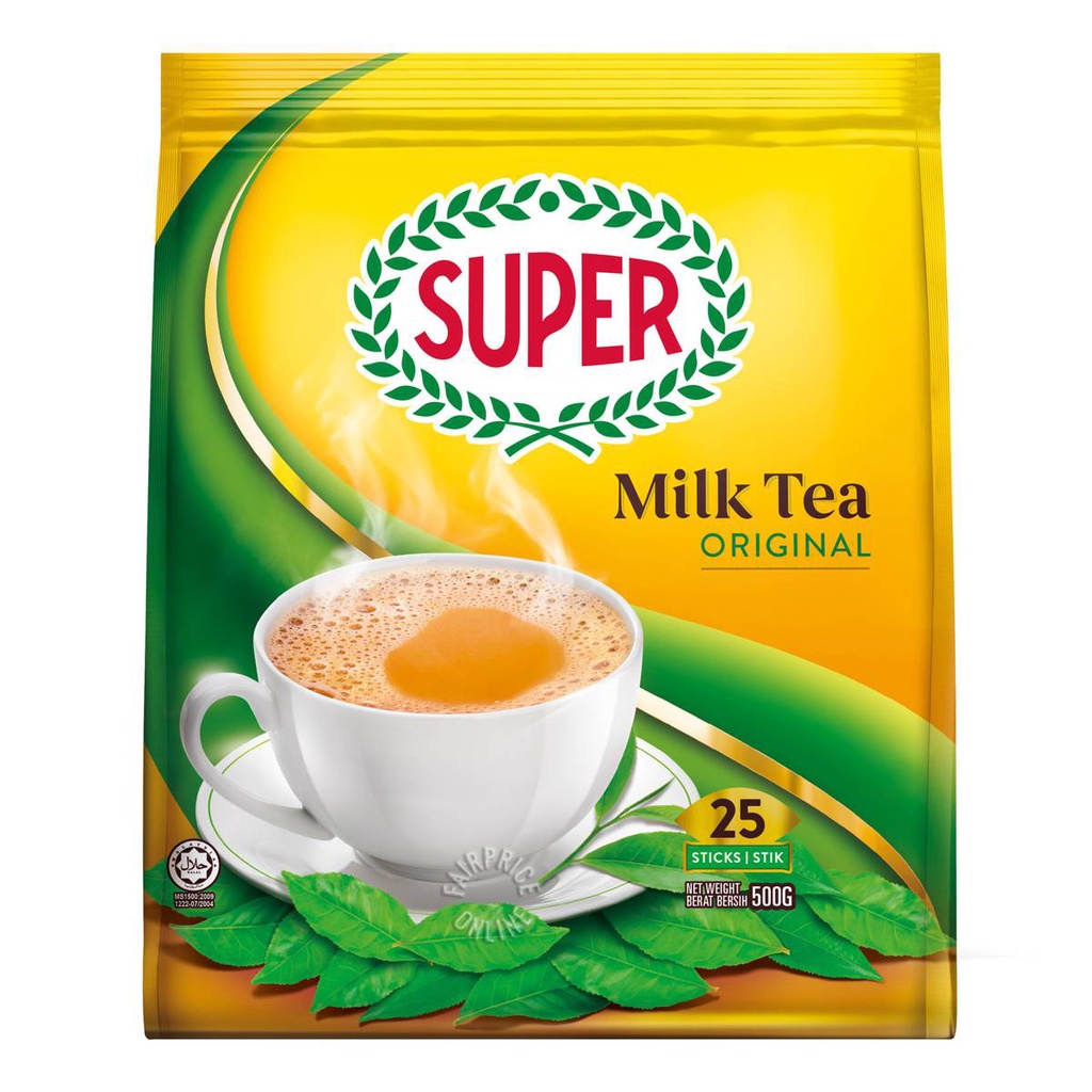 

Super Milk Tea Original / SUPER Teh Susu Original 25 x 20 Gram
