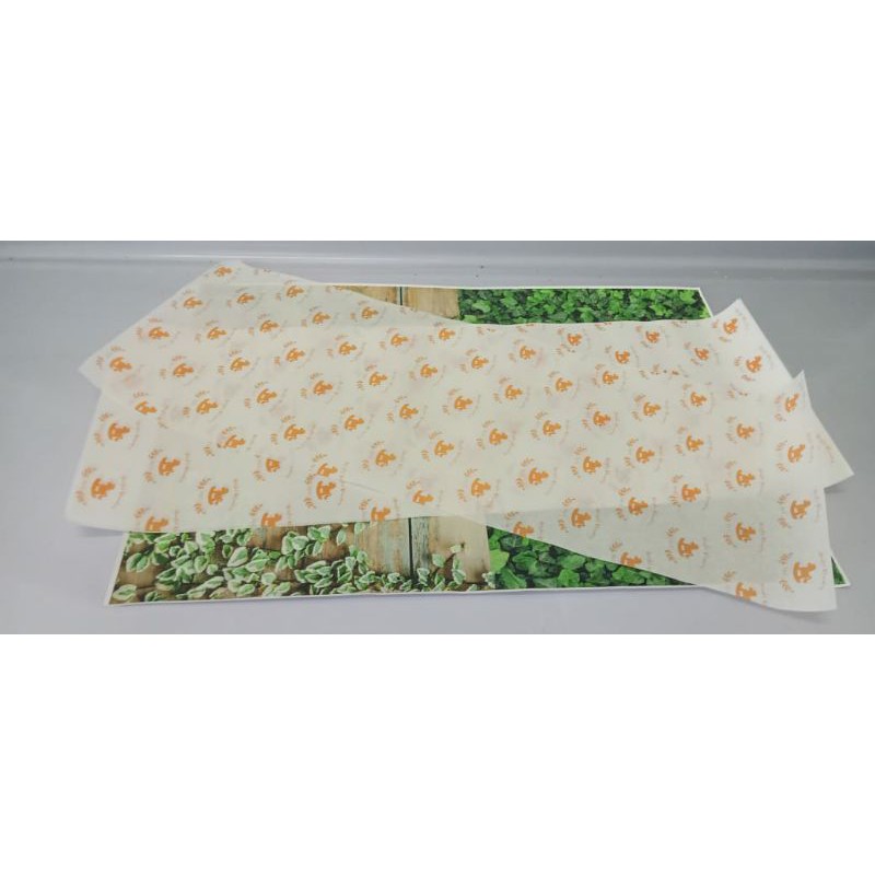 

Wrapping paper ukuran 20x55cm ketebalan 40gr