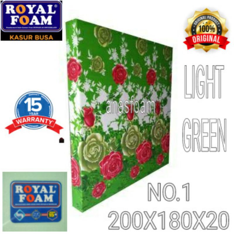 KASUR BUSA ROYAL FOAM 200X180X20CM/KASUR BUSA ROYAL FOAM NO.1/KASUR BUSA ROYAL FOAM