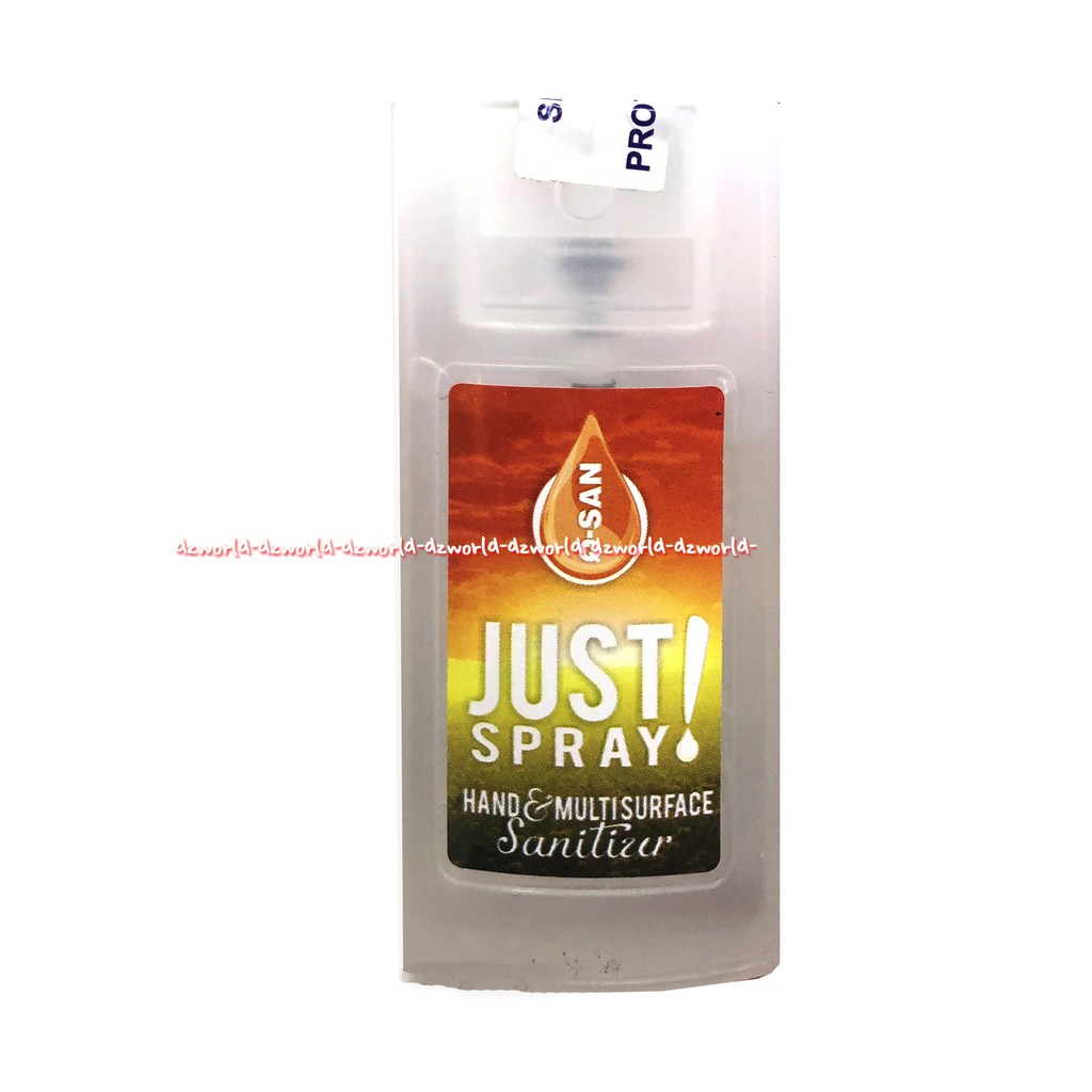 Just Spray Hand &amp; Multisurface Sanitizer 40ml Pembersih Tangan Instan