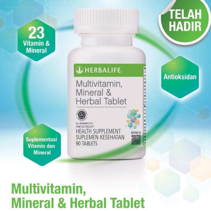Herbalife. Multivitamin, Mineral & Herbal Tablet