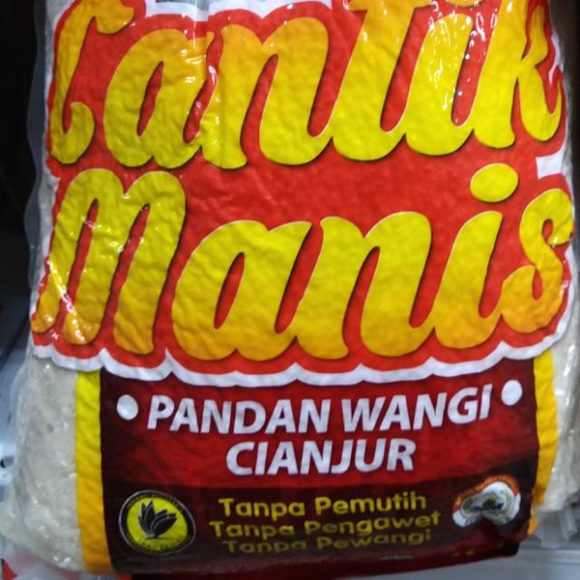 

cantik manis beras pandan wangi cianjur 5kg