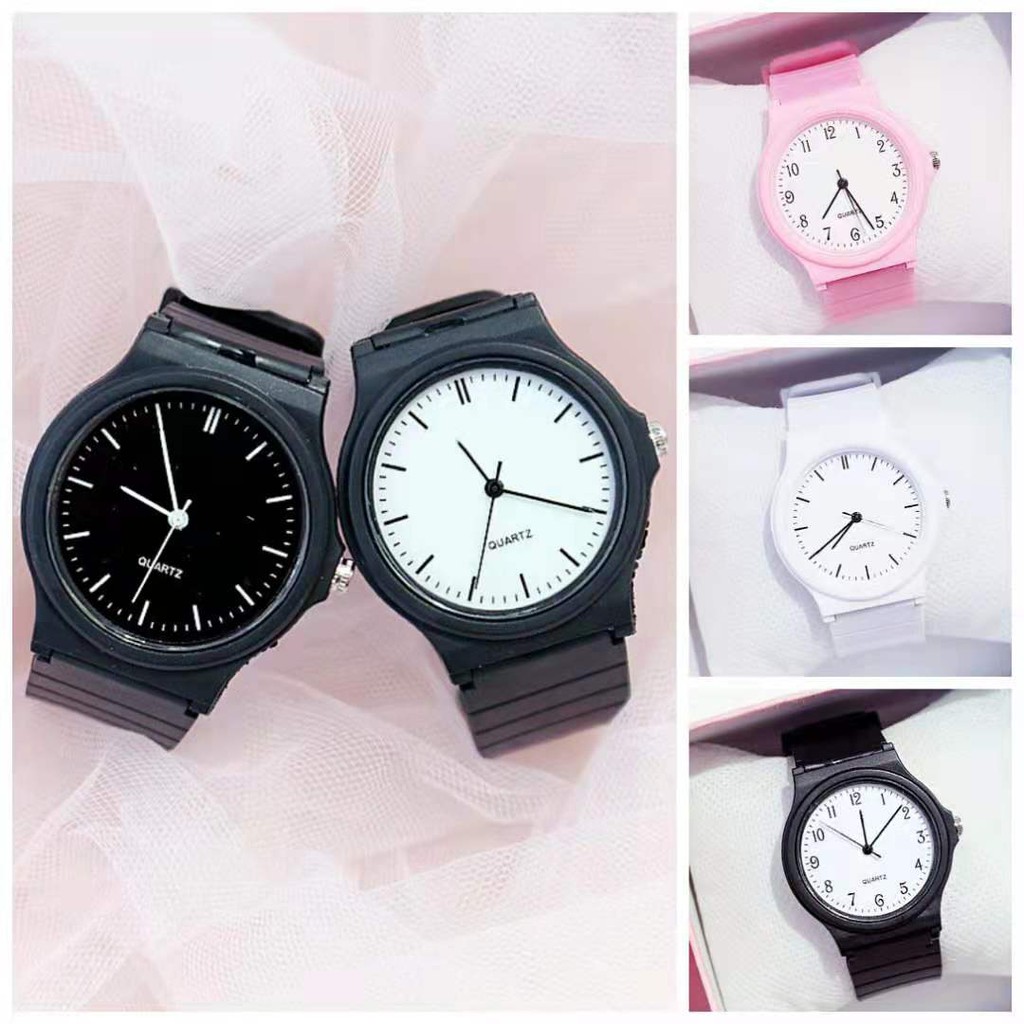 Jam Tangan Analog Quartz Rubber Untuk Wanita Dan Pria Casual Fashion
Import