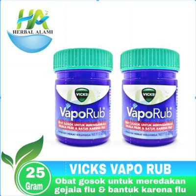 Vicks Vaporub 25 gram - vicks balsem