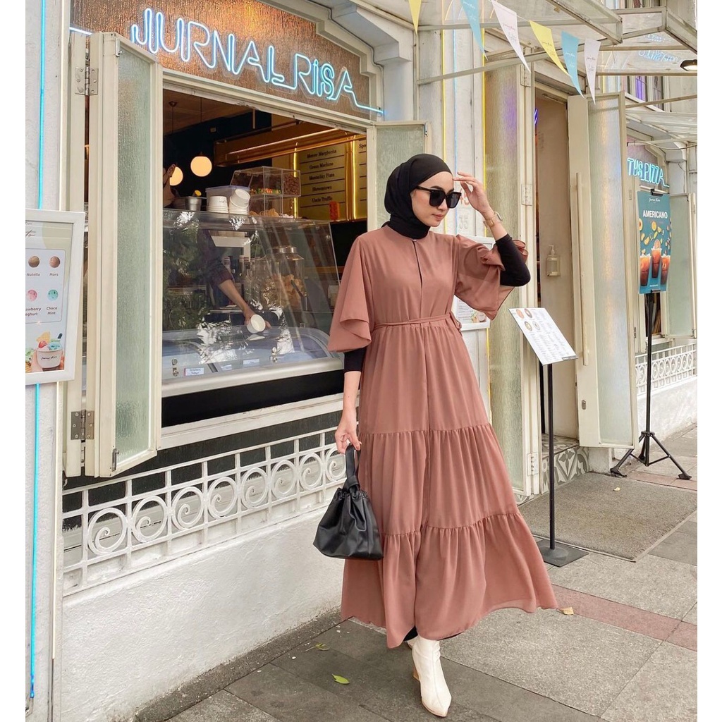 Freya Long Outer / Outer Ceruty / Outer Pantai / Long Outer