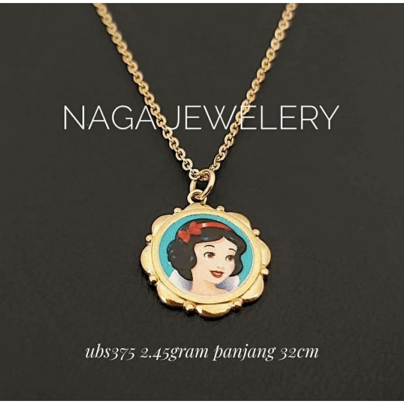 KALUNG ANAK DISNEY VANCY EMAS 8K