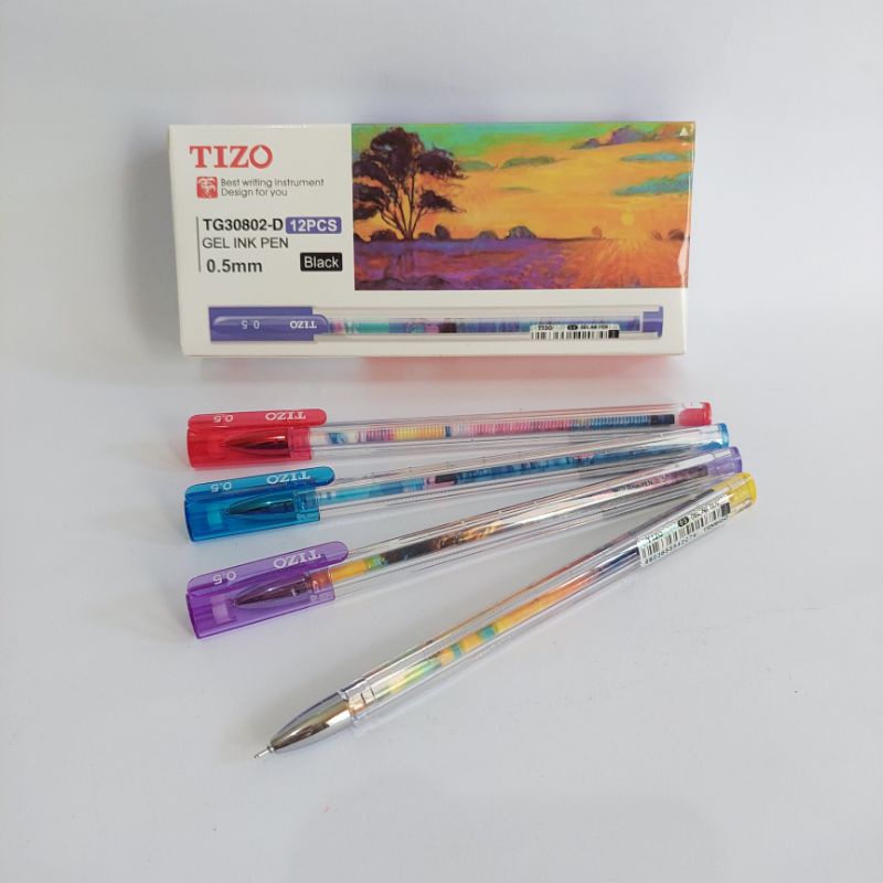 

Azka_Niam ECER ( 1 PCS ) Pulpen Tizo 0.5 mm Gel Pen Tizo 0.5mm