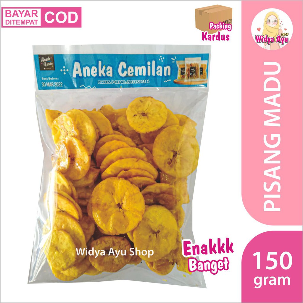 

Keripik Pisang Madu 150gr Keripik Pisang Lampung Aneka Keripik Pisang Kepok Pisang Manis Kripik