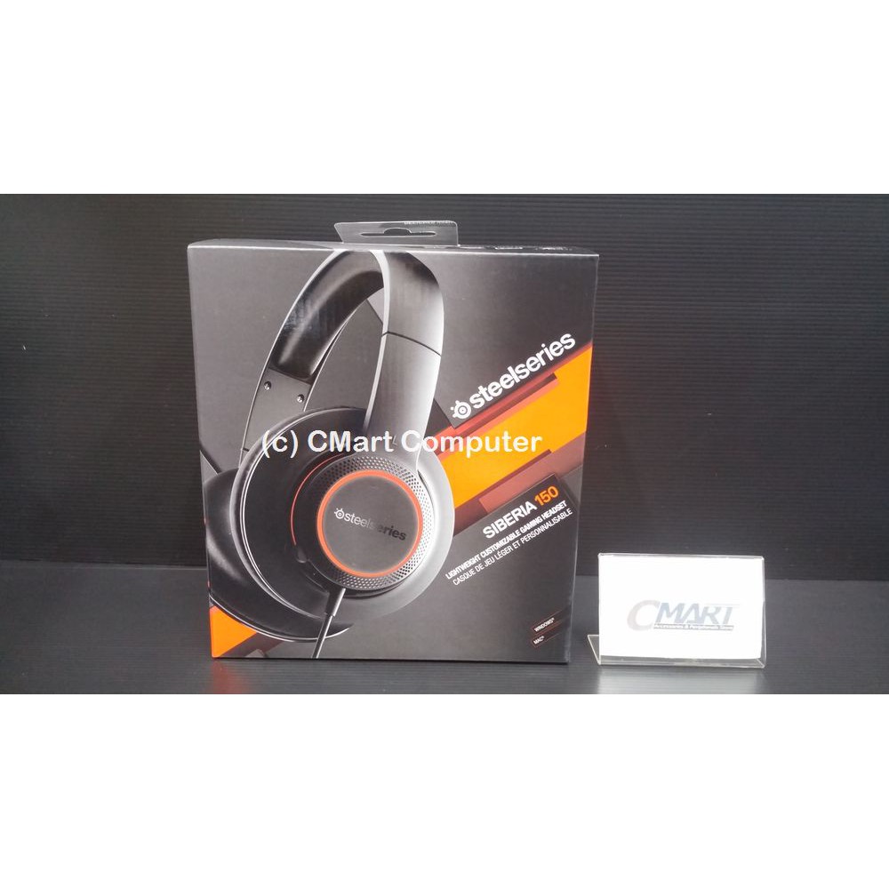 steelseries Siberia 150 Lightweight Customizable Gaming Headset- 61421